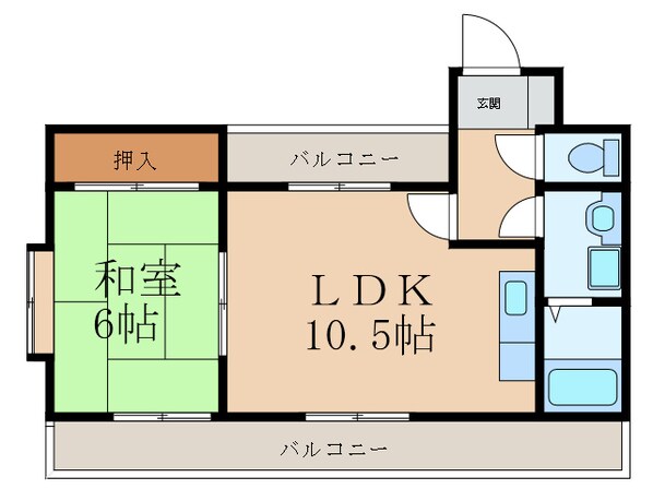 プログレス内山の物件間取画像